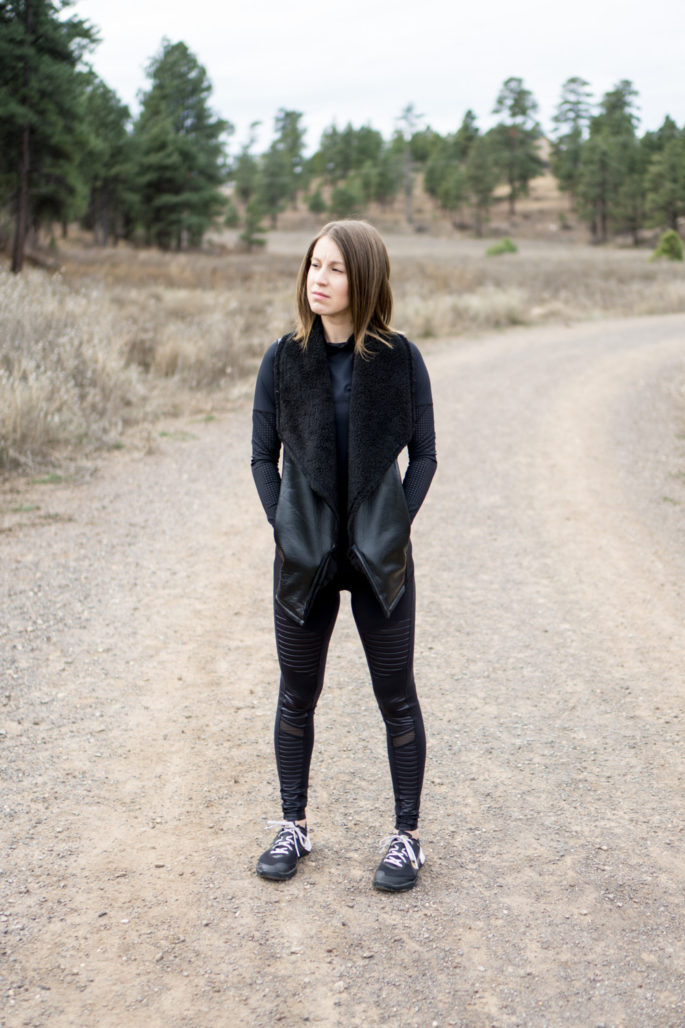 black moto leggings outfit