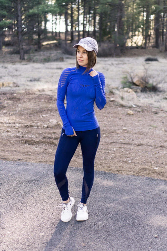 navy leggings outfit