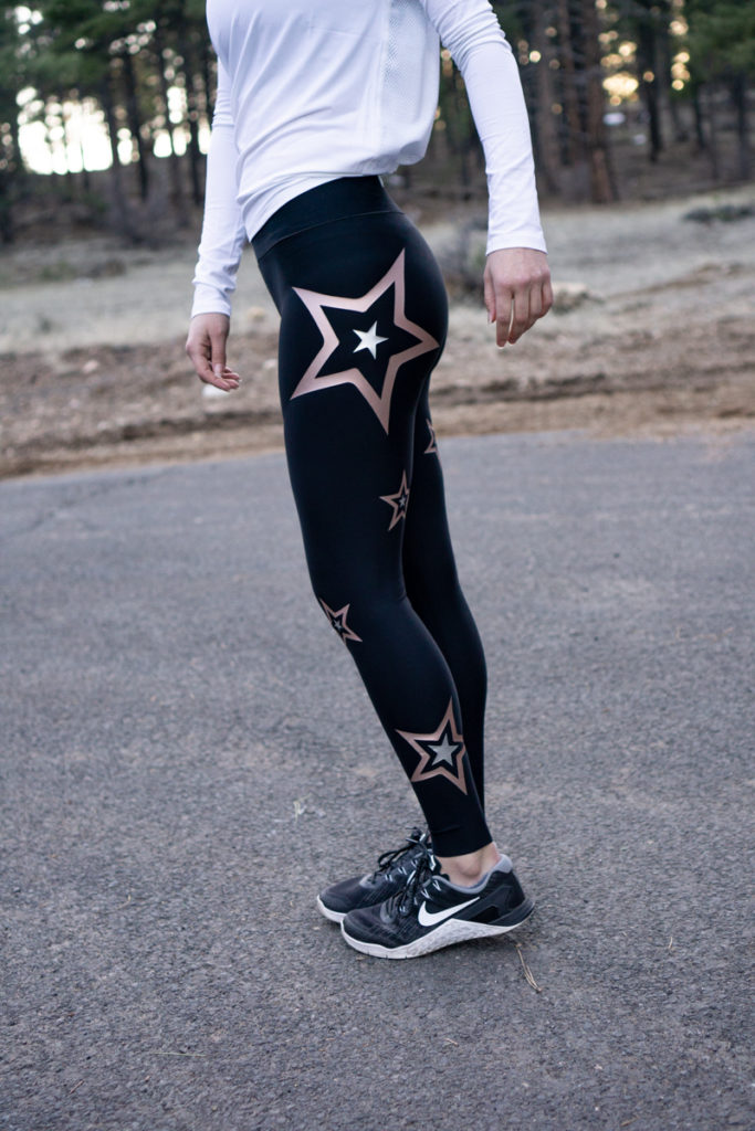 star workout leggings