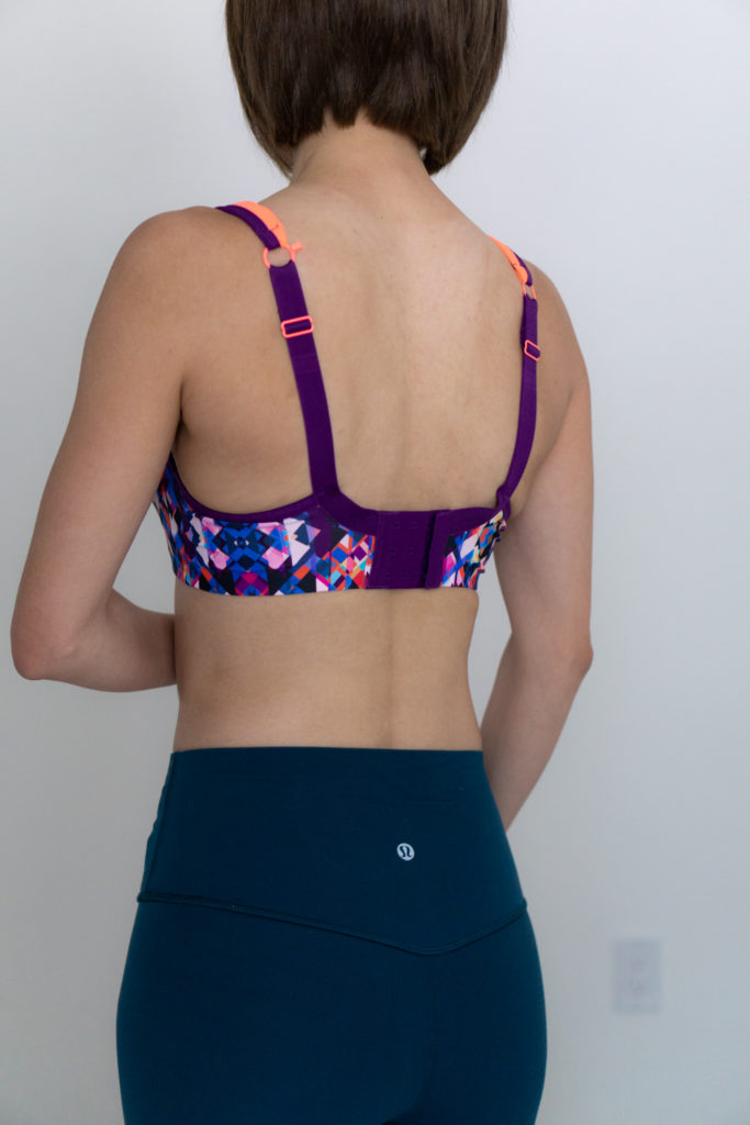 underwire sports bras racerback