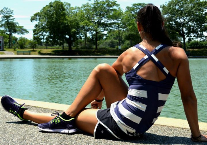 cadet-stripe-stuff-your-bra-tank-black-angel-wing-speed-shorts-1