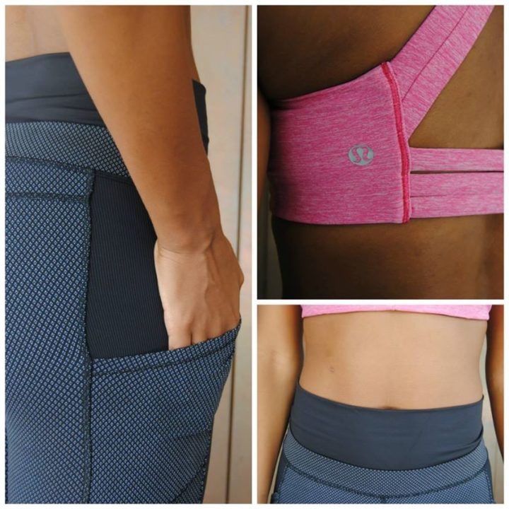 lululemon-diamond-dot-black-en-route-crops-heathered-bumble-berry-on-your-way-bra