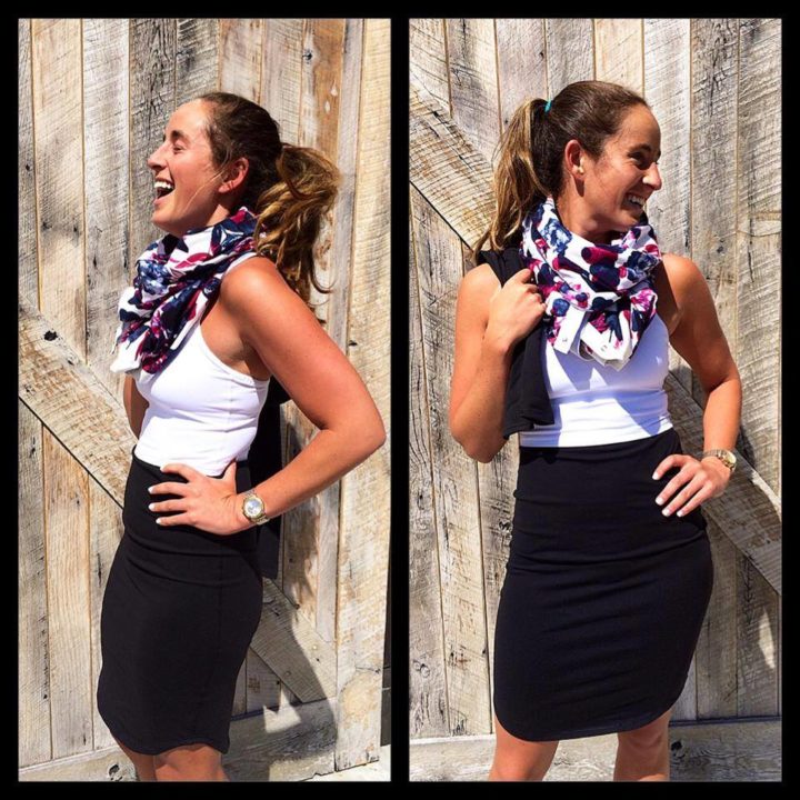 lululemon-white-black-16-hour-dress-inky-floral-vinyasa-scarf