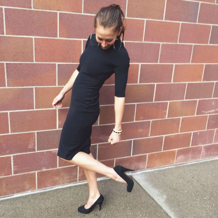 lululemon black out of this world half sleeve midi dress