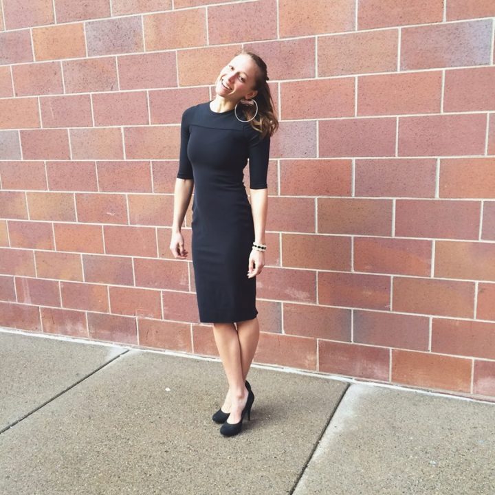 lululemon black out of this world half sleeve midi dress