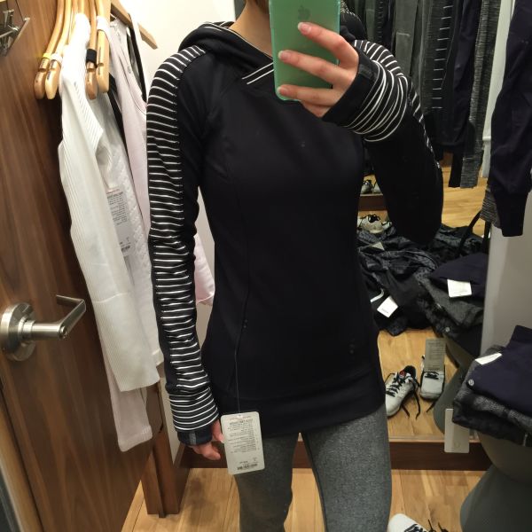 lululemon think fast hoodie