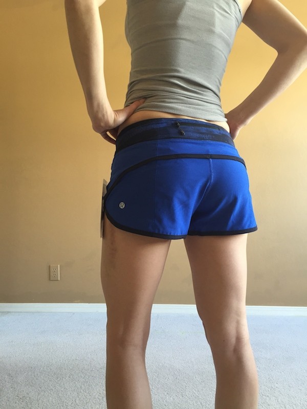 lululemon shorts sizing