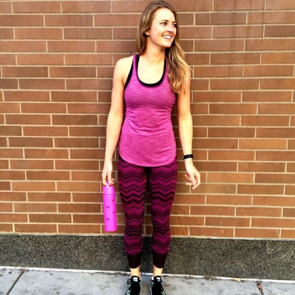 Lululemon regal plum chevron ebb to street pants