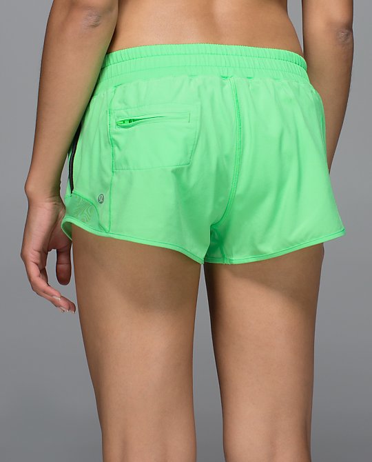 lululemon shorts green