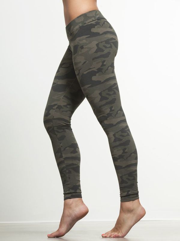 monrow camo leggings