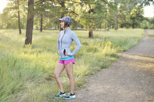Colorful lululemon look for fall