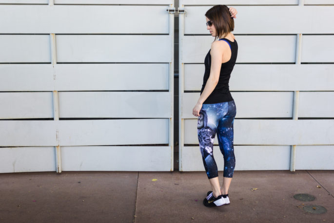 Catstronaut leggings by Ghost and Stars x Werkshop