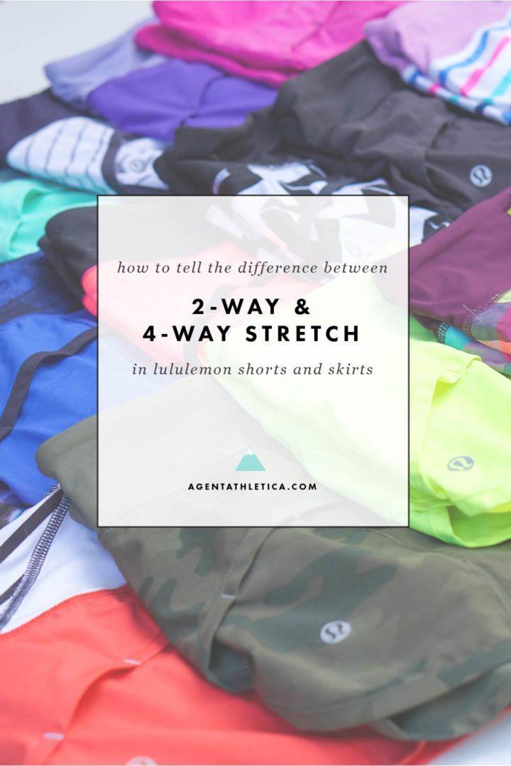 What's the difference between lululemon's 2-way and 4-way stretch? Here's the answer.