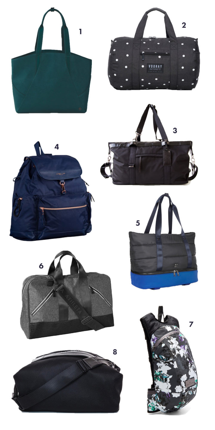 The most stylish and functional gym bags this fall