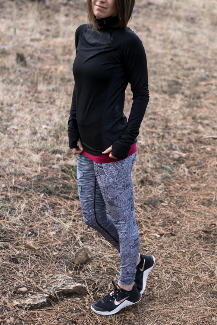 Cute winter workout outfit