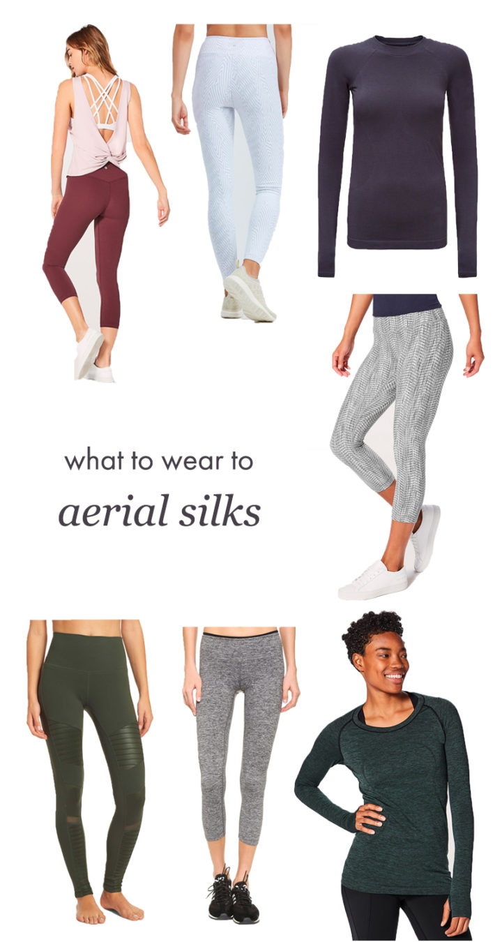 What to wear to your first aerial silks class