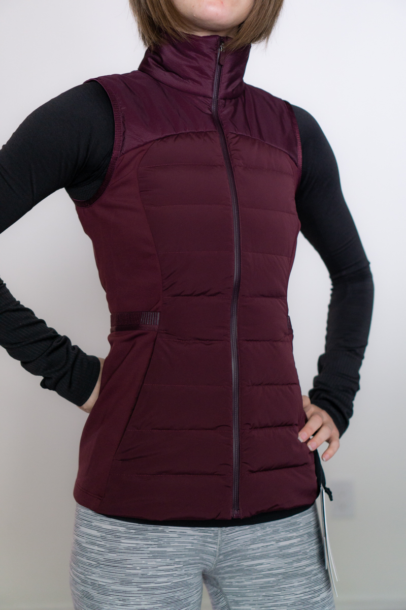 lululemon vest with hood
