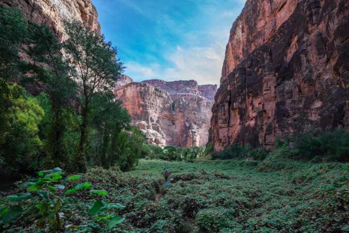 Havasupai in October: hiking to Beaver Falls