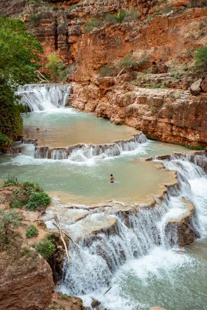Havasupai in October: Beaver Falls