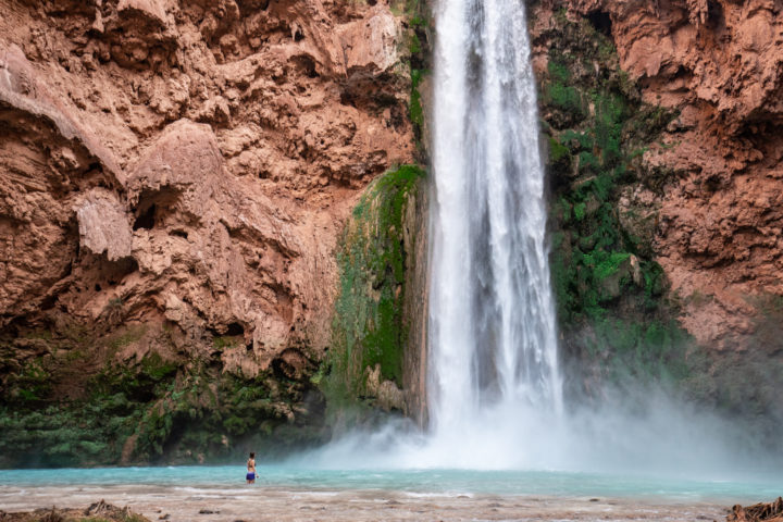 Havasupai in October: Mooney Falls
