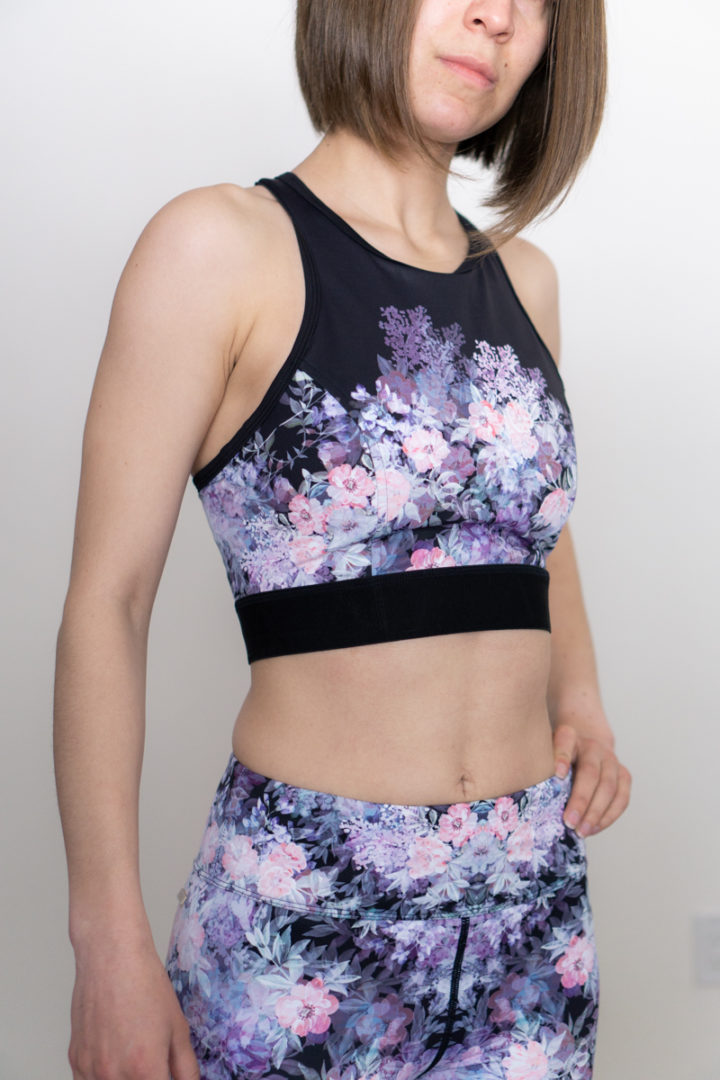 Alala future floral long bra review