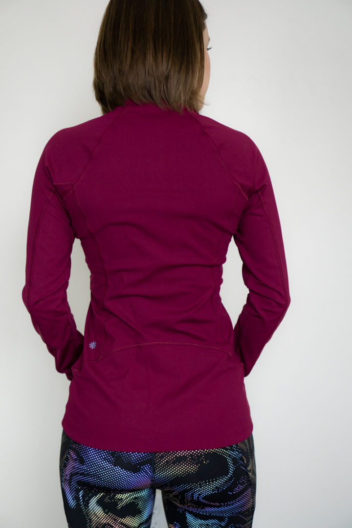 Athleta whittier peak half zip review