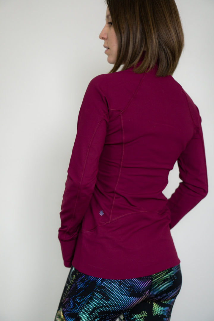 Athleta cold weather running top review