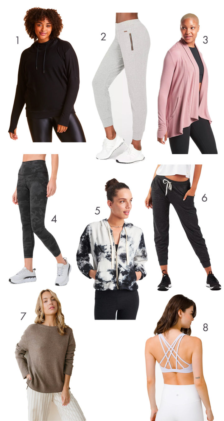 Athleisure and luxe lounge for staying comfy in quarantine