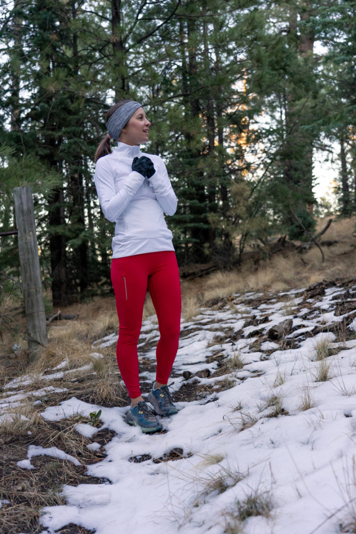Athleta cold weather training: rainier tights