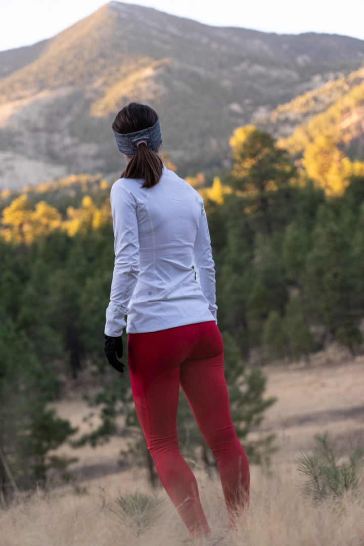 Cold weather running outfit