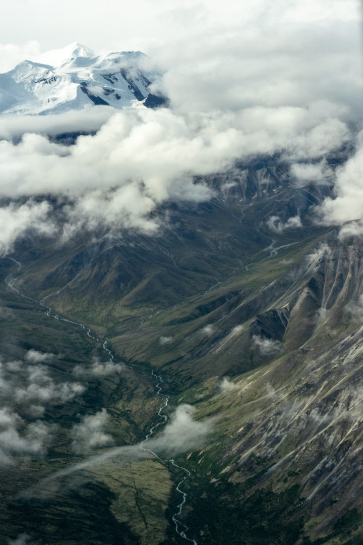 Denali flightseeing tour from Kantishna