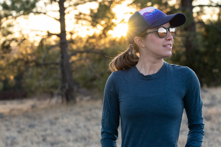Oiselle runner trucker hat review