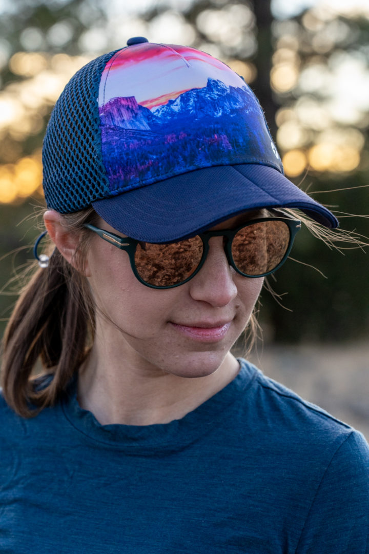 Oiselle runner trucker review: the perfect hiking and running hat