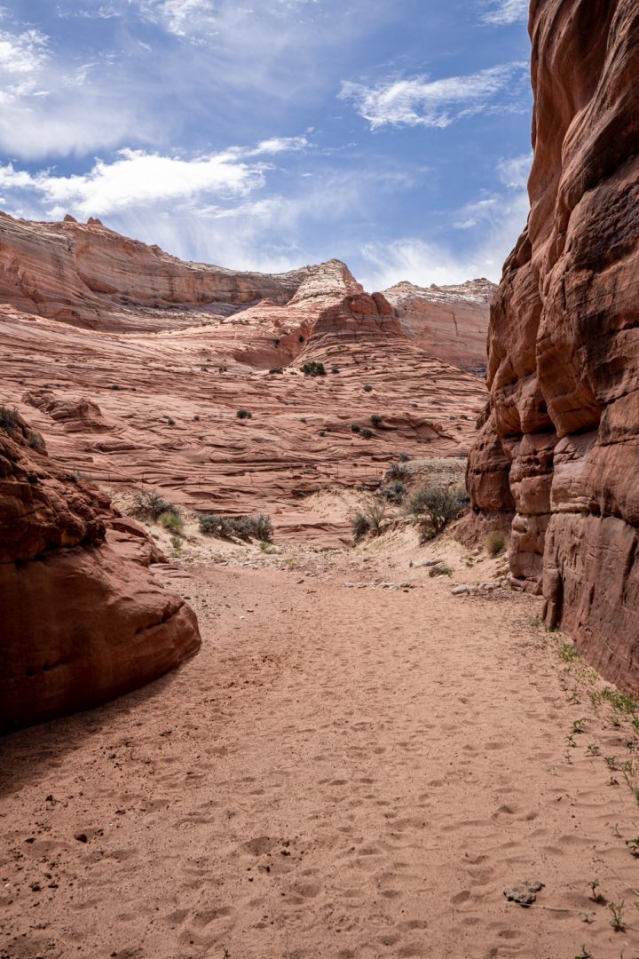Buckskin Gulch backpacking from Buckskin trailhead