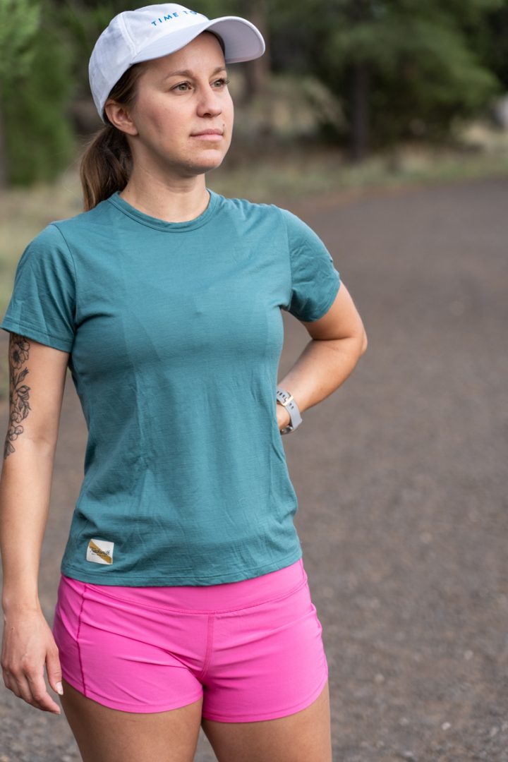 Tracksmith merino running tee