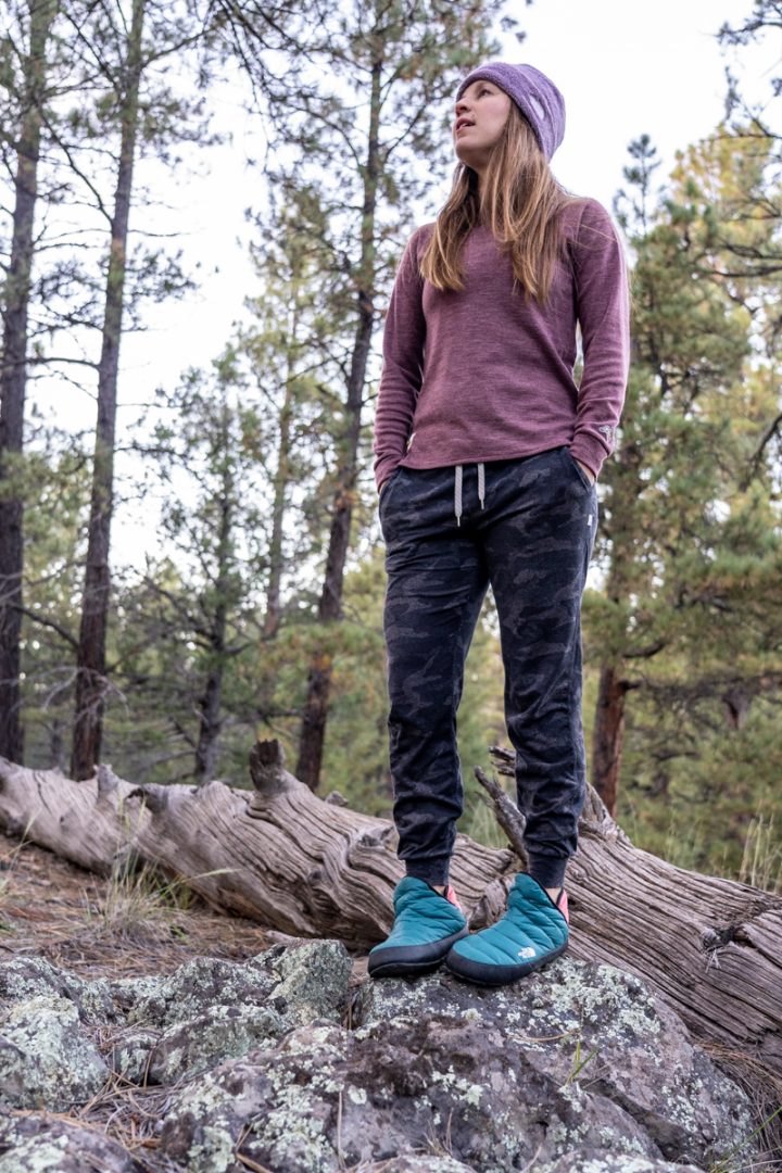 Fall camping outfit idea