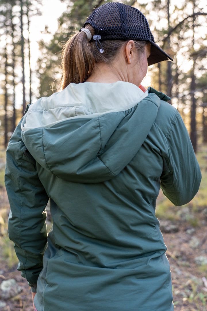Arcteryx atom hoody review: back hood